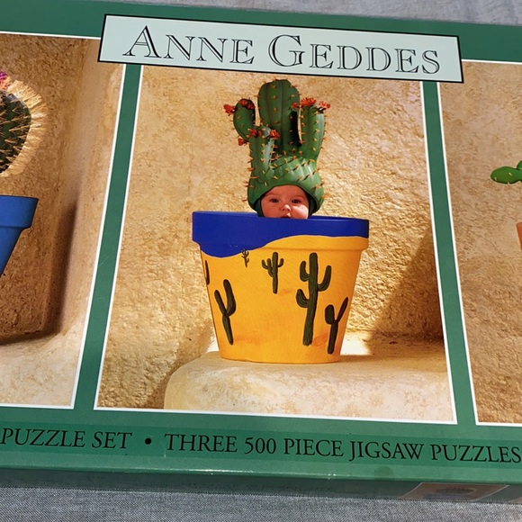 3/$30 Vintage Anne Geddes Puzzles - Picture 3 of 8